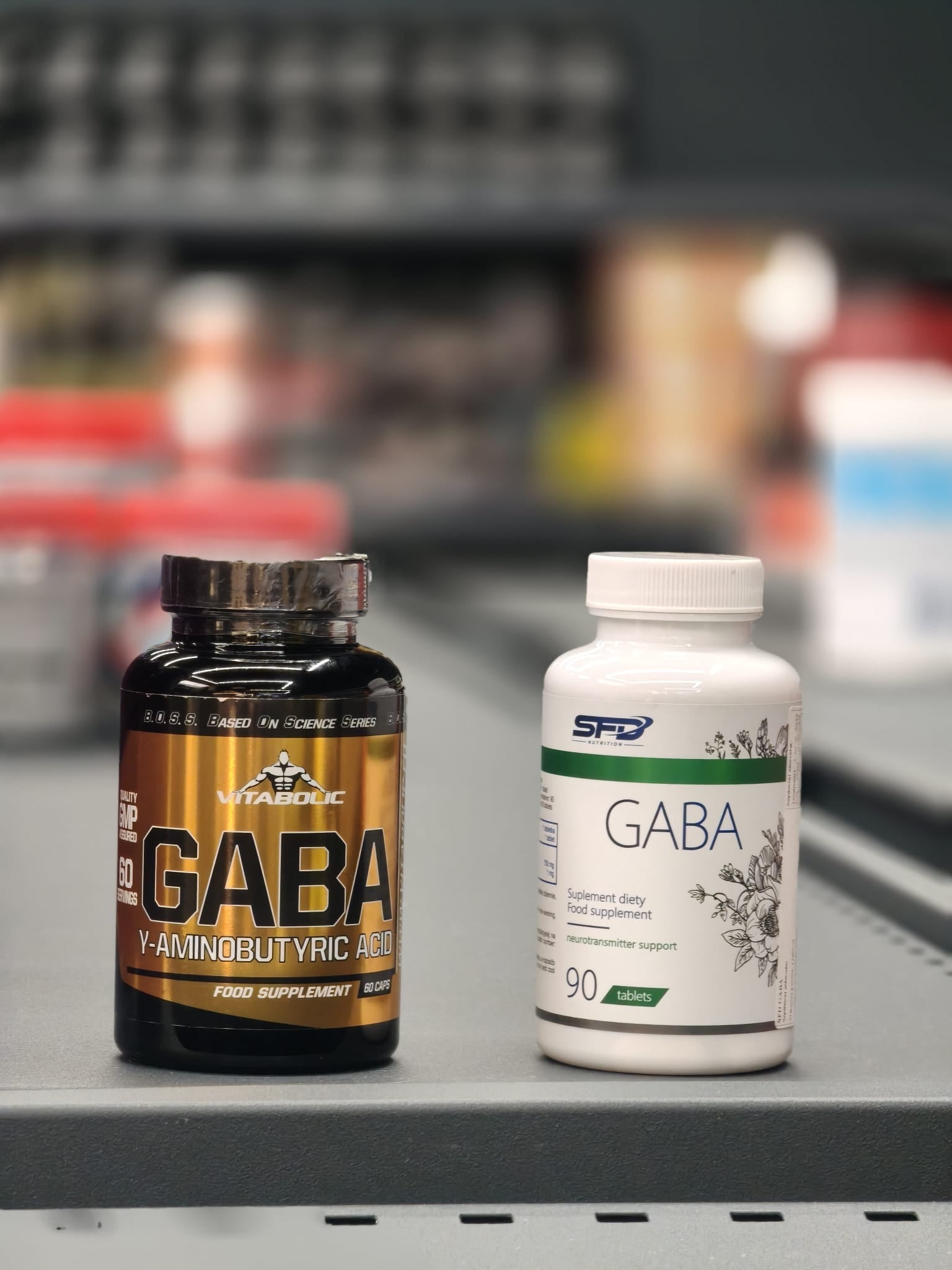 Suplimente GABA pentru sportivi — Vitabolic sau SFD Nutrition?