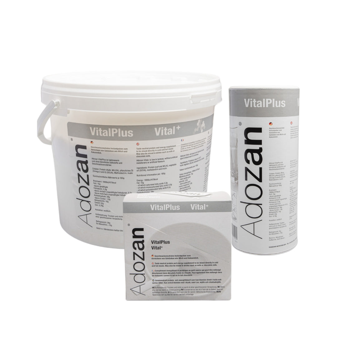 Pudră Nutritivă Completă Adozan Vital+ cu Fibre și Proteine (Gust Neutru) - 1 kg