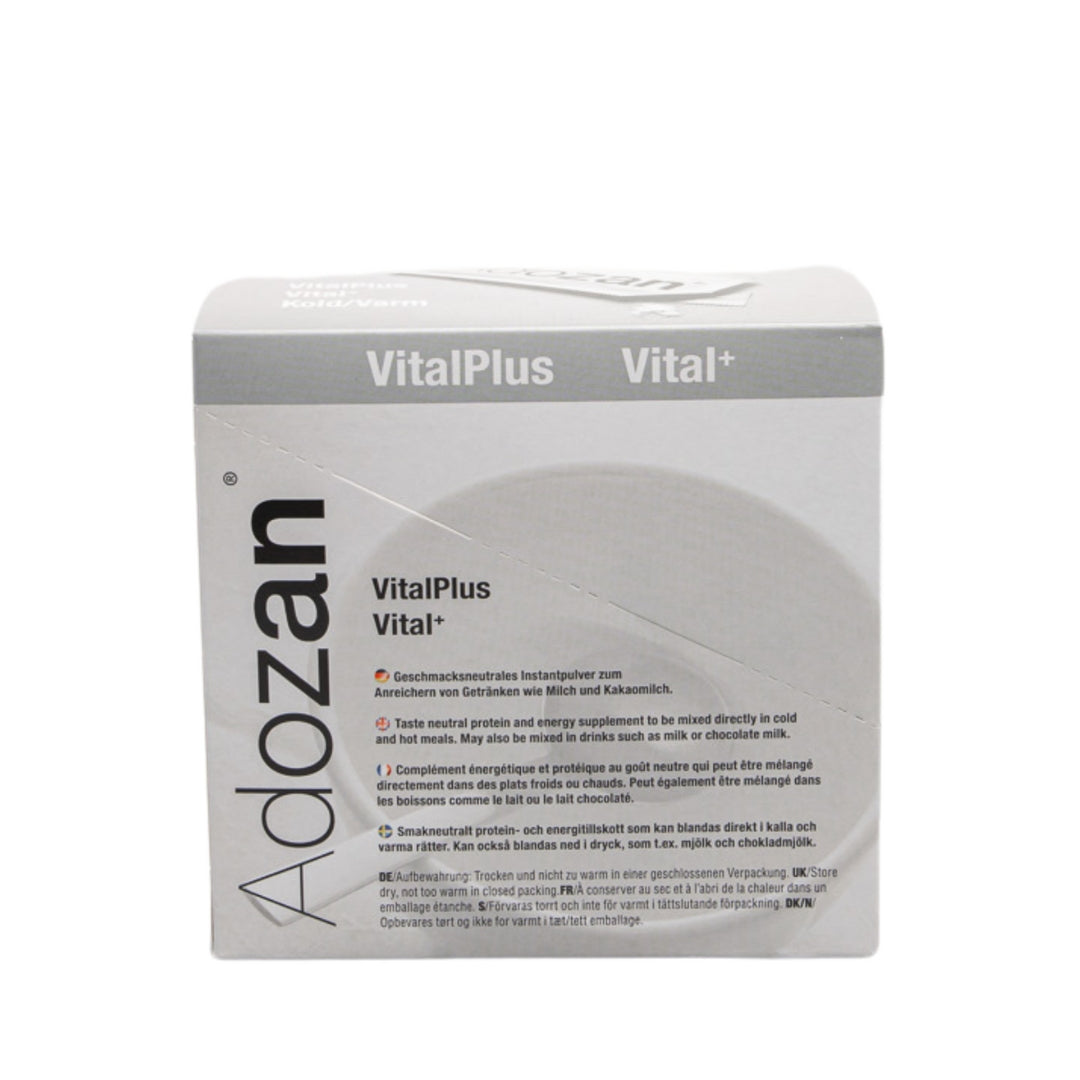 Pudră Nutritivă Completă Adozan Vital+ cu Fibre și Proteine (Gust Neutru) - Plic 10 g