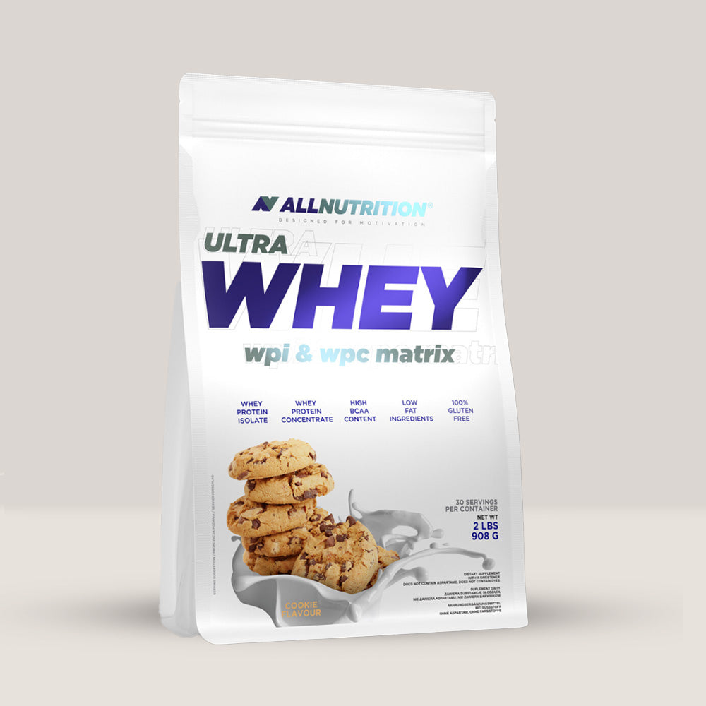 Ultra Whey AllNutrition: Recuperare rapidă, creștere musculară armonioasă.