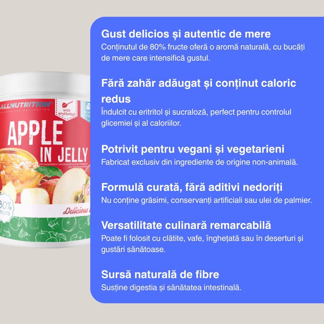 Gem de mere low calorie: Gust bogat, siluetă subțire.