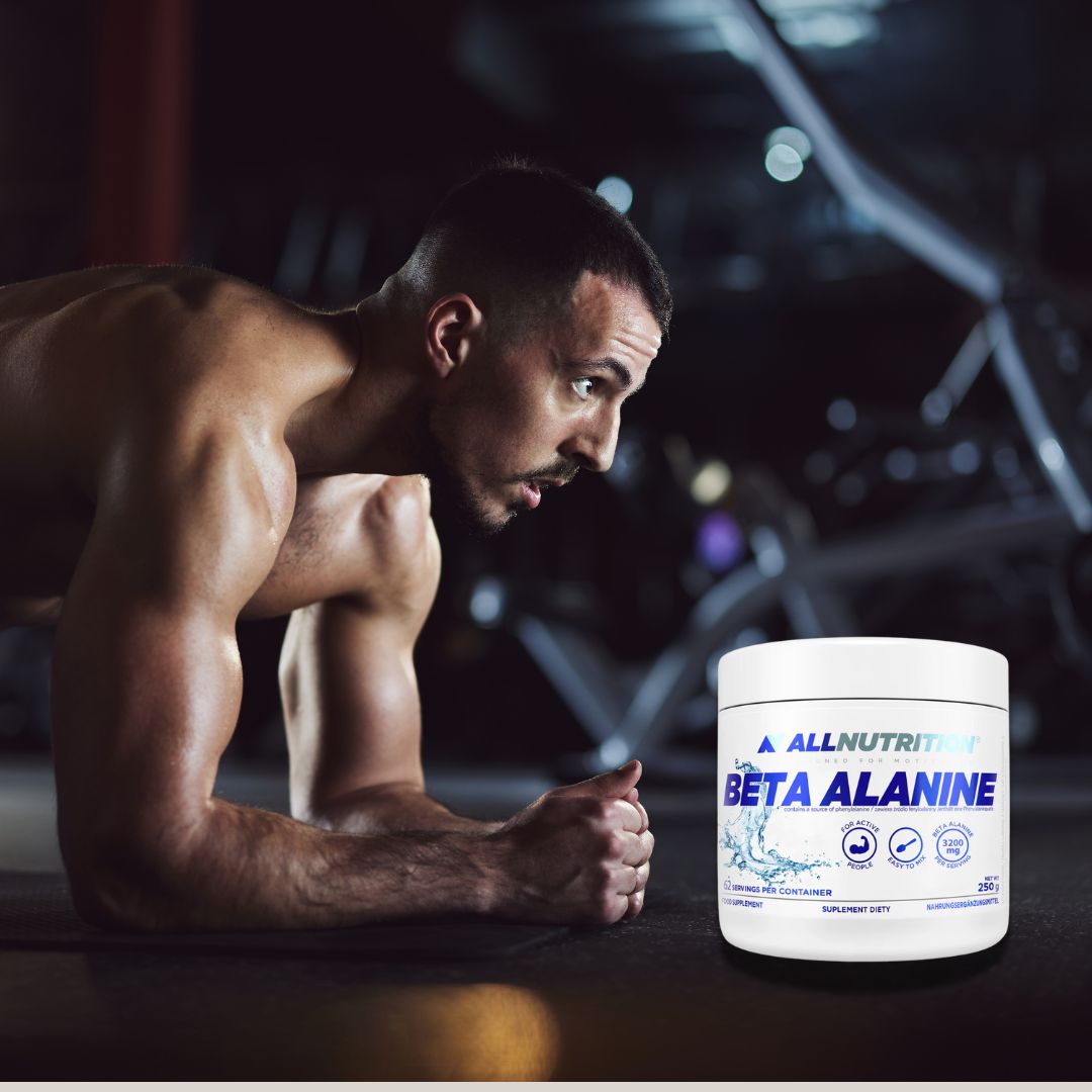 Performanță supremă cu Beta Alanină ALLNUTRITION. Depășește-ți limitele în antrenament!