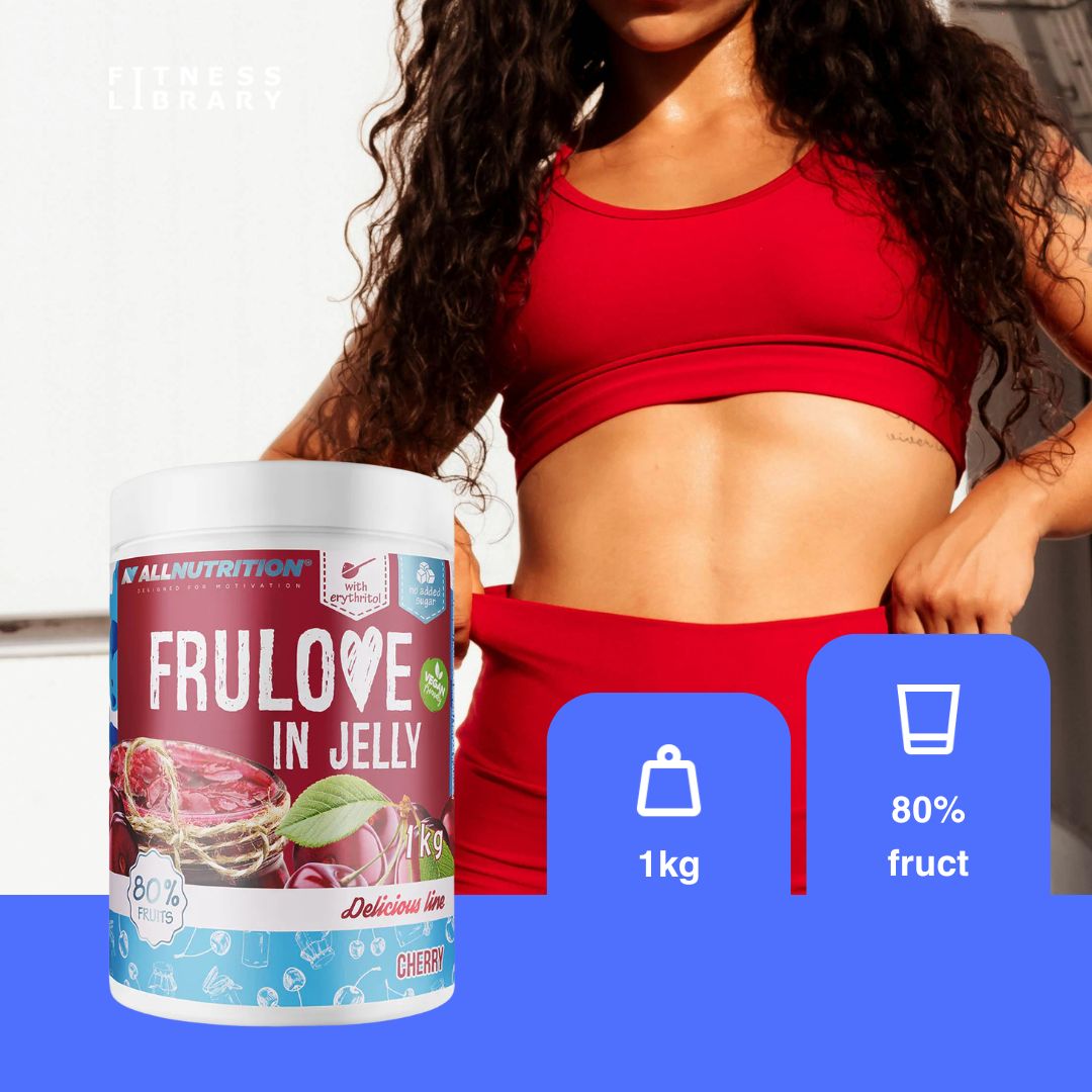 Gem de cireșe premium, 80% fructe, fără zahăr adăugat. Savurează dulceața intensă fără regrete!