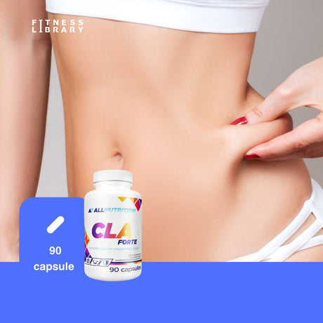 Siluetă ideală cu CLA Forte ALLNUTRITION. Formă fizică desăvârșită, stare de bine.