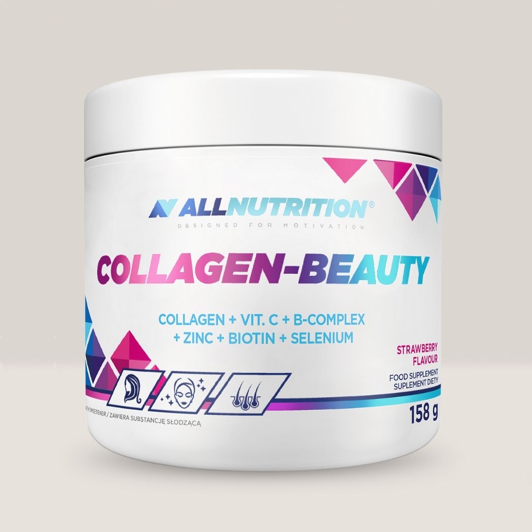 Piele radiantă, păr sănătos și unghii puternice cu Collagen-Beauty căpșuni. Experimentează transformarea!