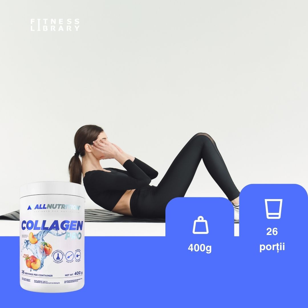 Colagen Pro: Piele radiantă, păr și unghii puternice, articulații sănătoase.  Mișcare fluidă, eleganță naturală.
