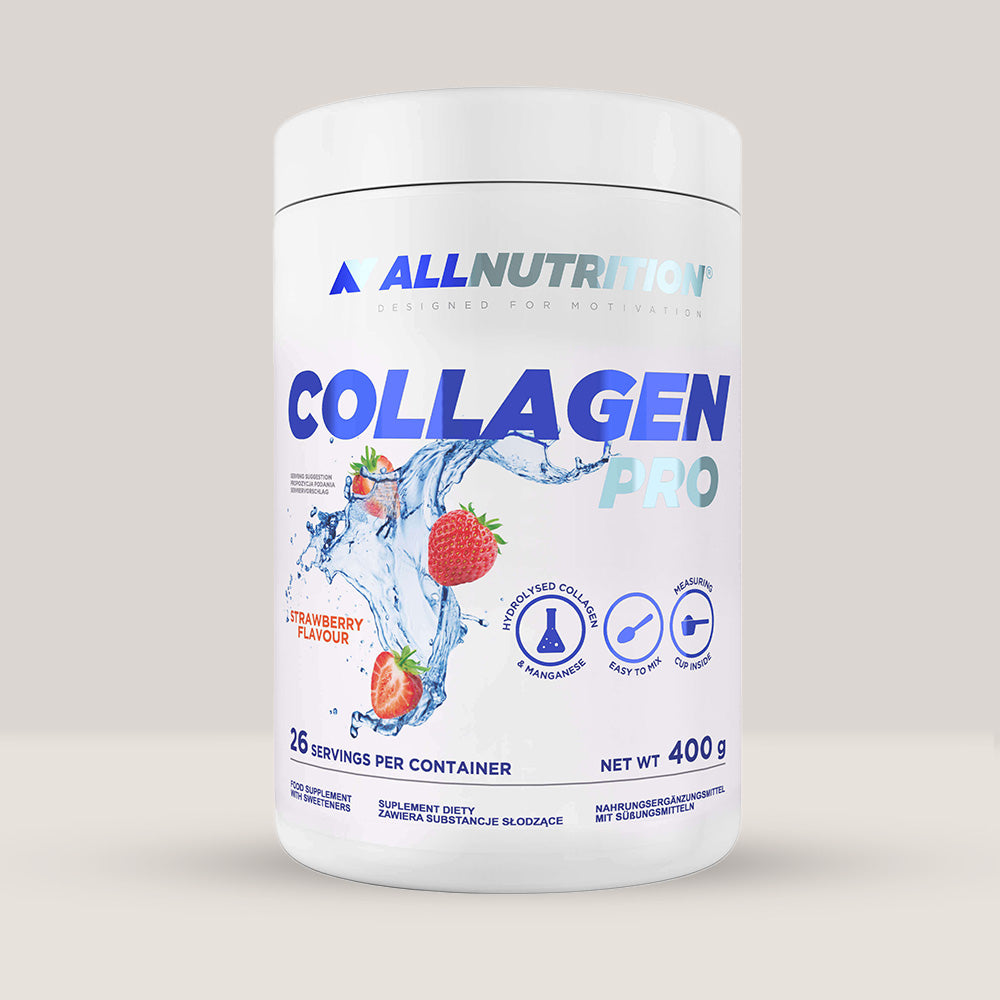 Colagen Pro cu căpșuni: piele radiantă, păr strălucitor, unghii puternice și articulații suple.  Devino cea mai vibrantă versiune a ta!