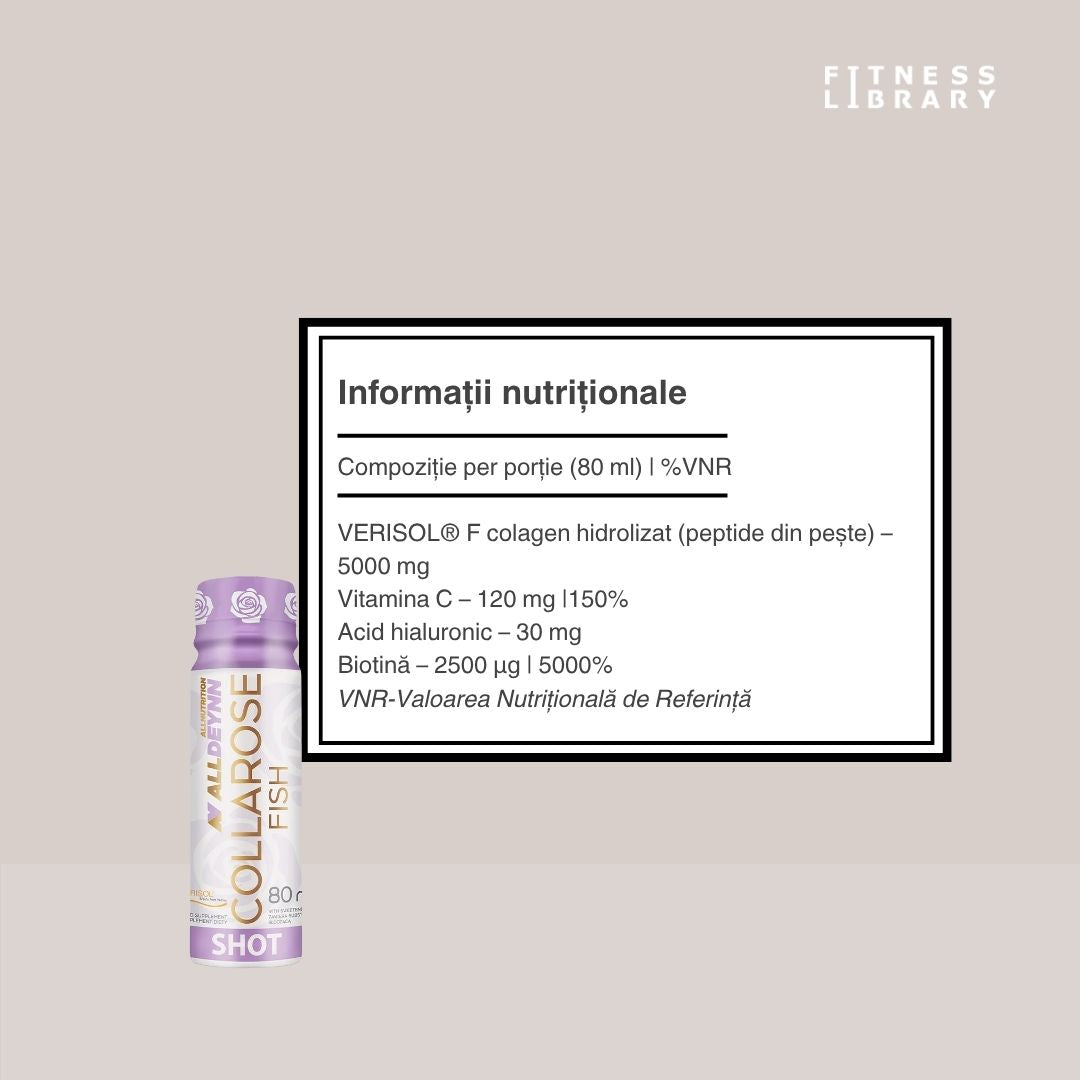 Piele fermă, păr superb, unghii impecabile? Collarose Fish Shot ALLDEYNN - strălucire din interior.