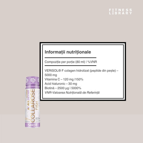 Piele fermă, păr superb, unghii impecabile? Collarose Fish Shot ALLDEYNN - strălucire din interior.