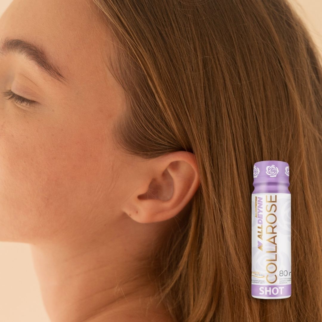 Piele radiantă, păr mătăsos, unghii impecabile? Collarose Shot - elixirul tău zilnic.