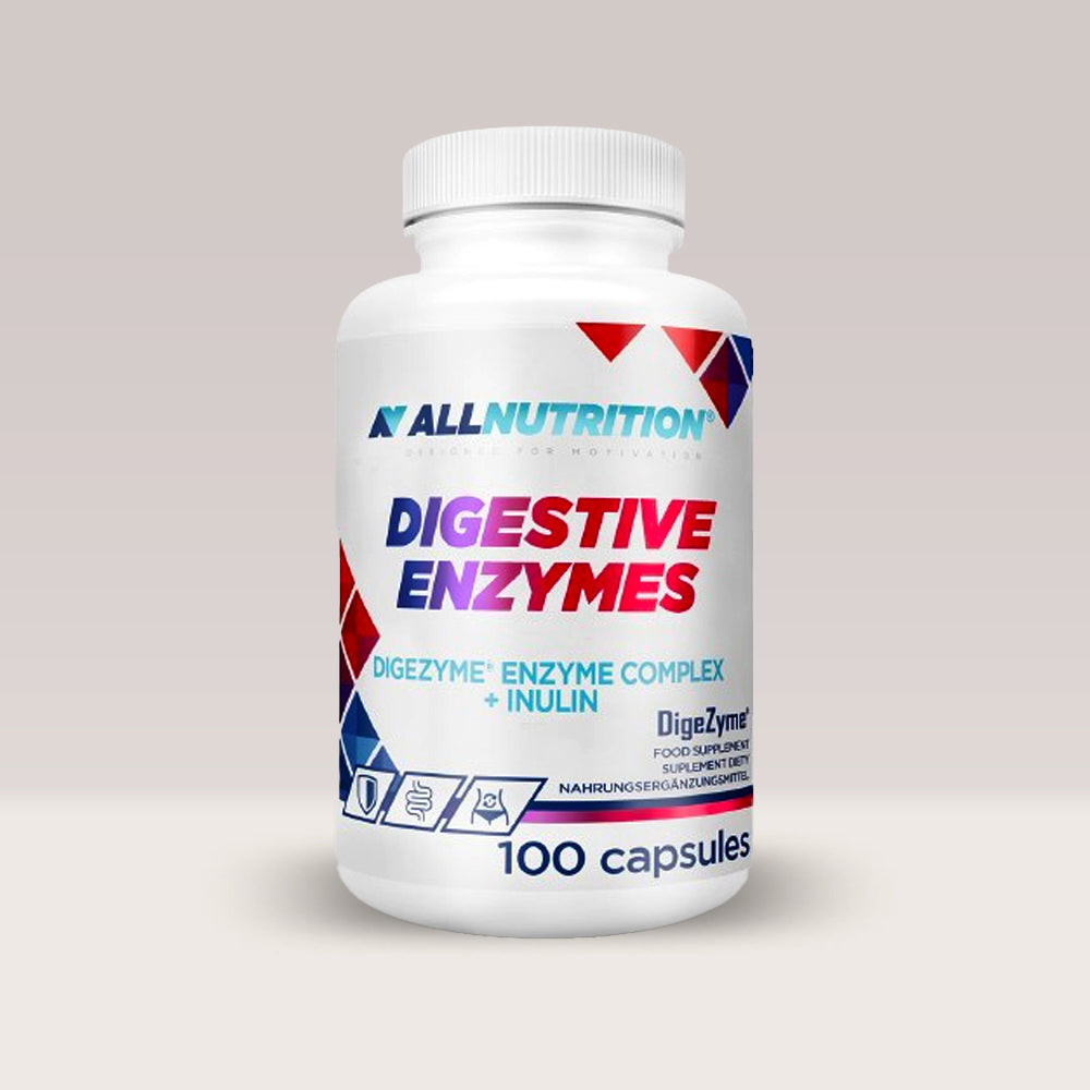 Digestie optimă, energie maximă. ALLNUTRITION Digestive Enzymes.