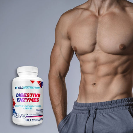 Digestie perfectă și energie maximă cu Digestive Enzymes ALLNUTRITION.