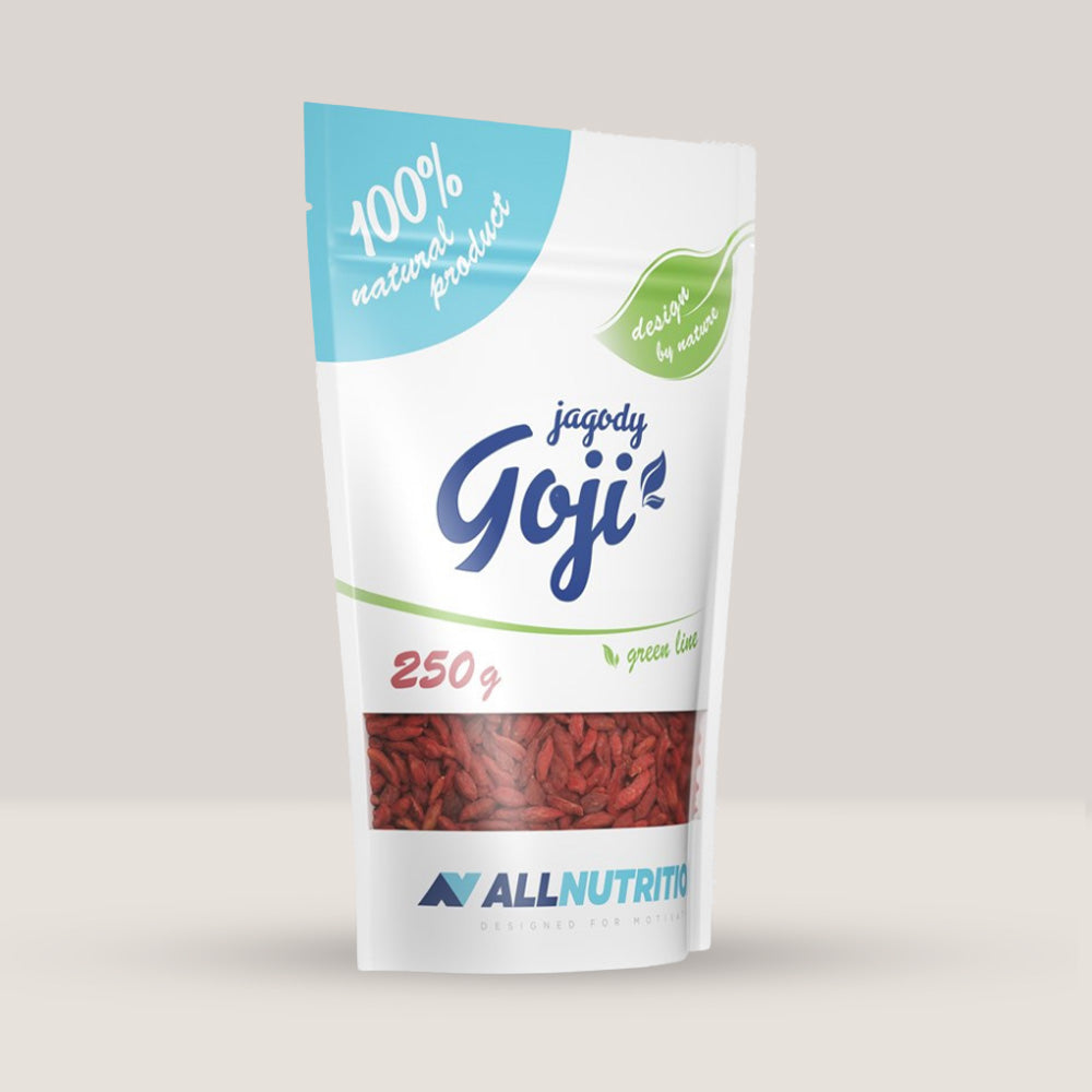 Goji de la ALLNUTRITION: Ten luminos, imunitate puternică, energie pură.