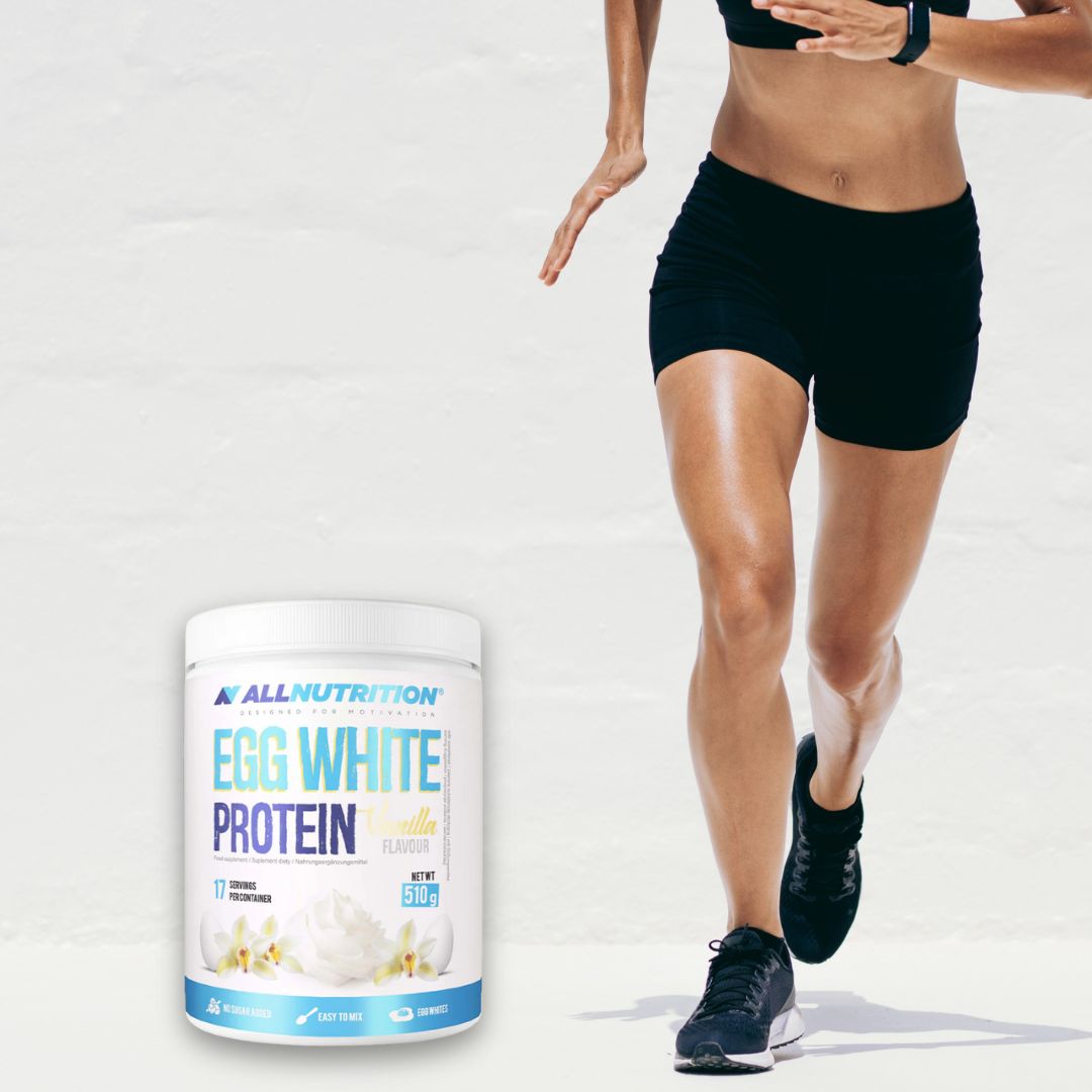 Proteină pură din albuș de ou pentru un corp tonifiat. ALLNUTRITION Egg White Protein.