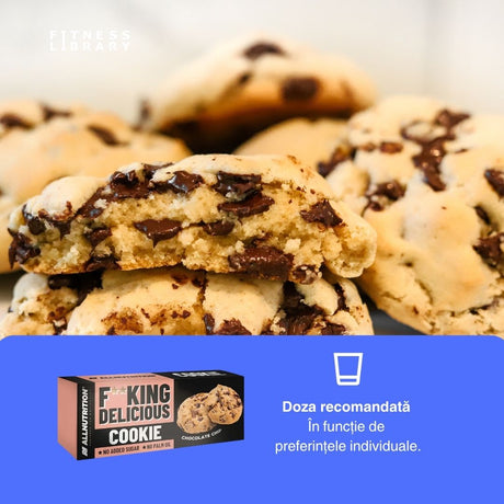 Deliciu Fitking Cookie: Ciocolată fină, răsfăț fără remușcări.