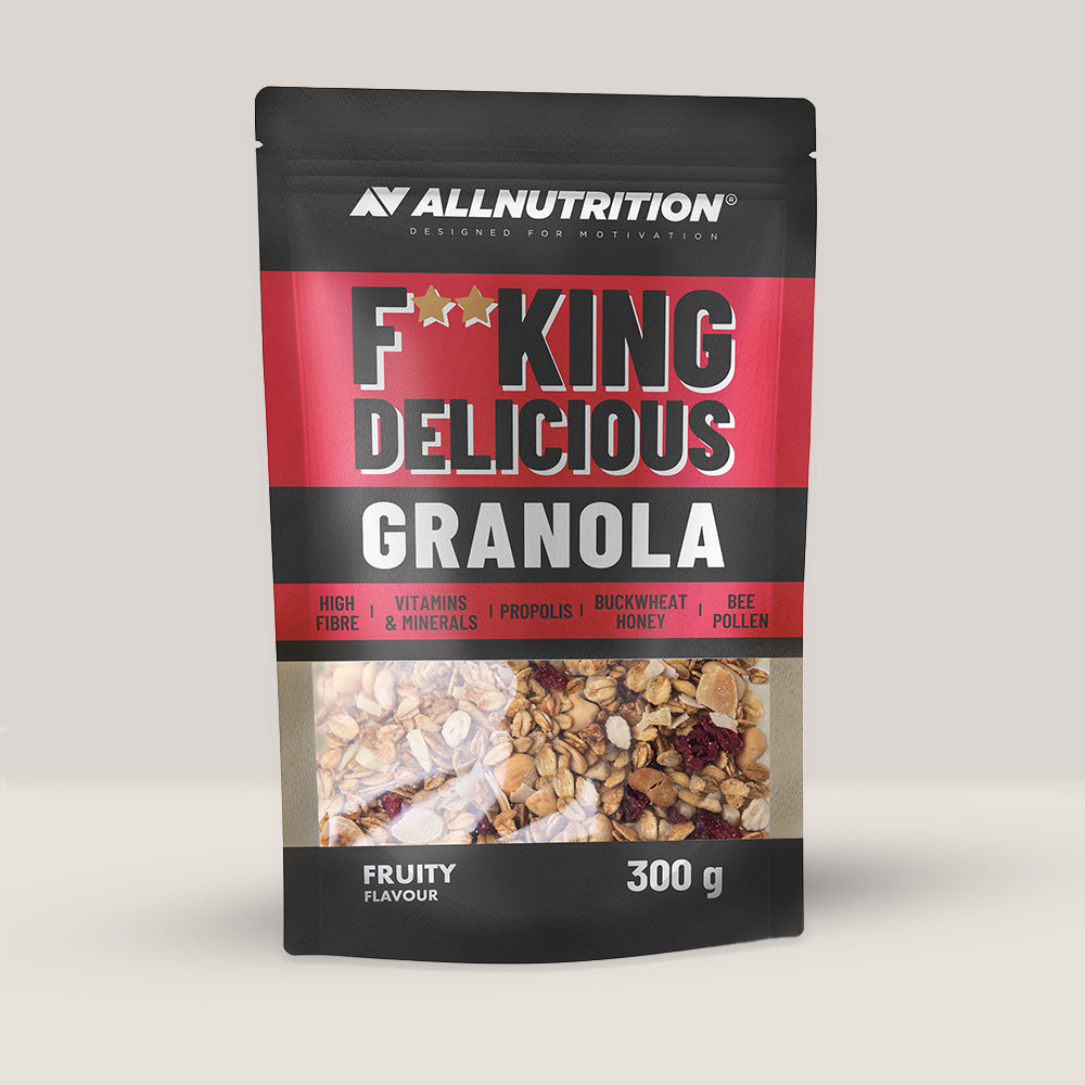 Granola ALLNUTRITION: Energie pură și savoare delicată pentru un mic dejun perfect și o stare de bine prelungită.