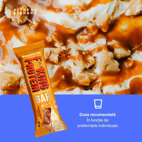 Baton Cookie Cream ALLNUTRITION: Plăcere proteică pentru o formă fizică impecabilă.