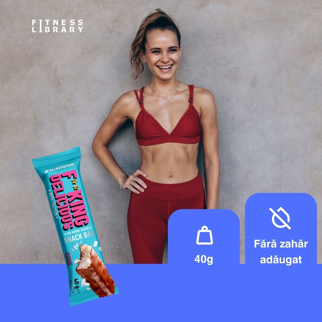 Energie pură, gust desăvârșit, fără zahăr adăugat. Fitking Delicious Snack Bar. Ceri mai mult?