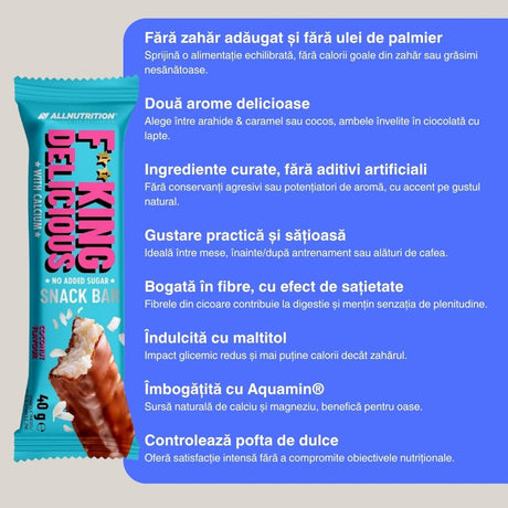 Energie și plăcere. Fitking Delicious Snack Bar: echilibrul perfect pentru vitalitate.