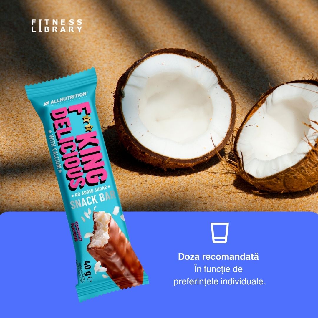 Energie pură, gust desăvârșit. Răsfață conștientă cu Fitking Delicious Snack Bar.