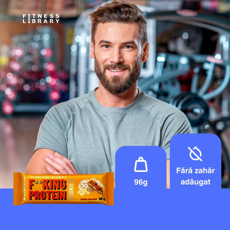 Satisfă-ți pofta de dulce sănătos! 17g proteine & fibre, fără zahăr adăugat.