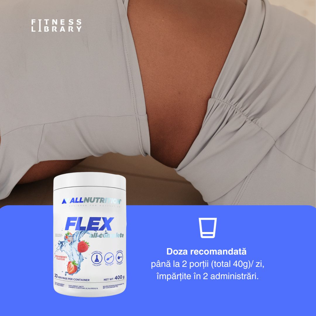 FLEX ALL COMPLETE: Mișcare fluidă și confort articular pentru fiecare pas.
