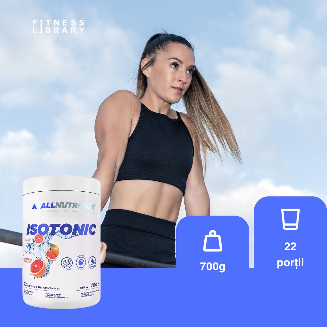 Hidratare profundă și energie instantanee cu ALLNUTRITION Isotonic. Atinge-ți potențialul maxim!