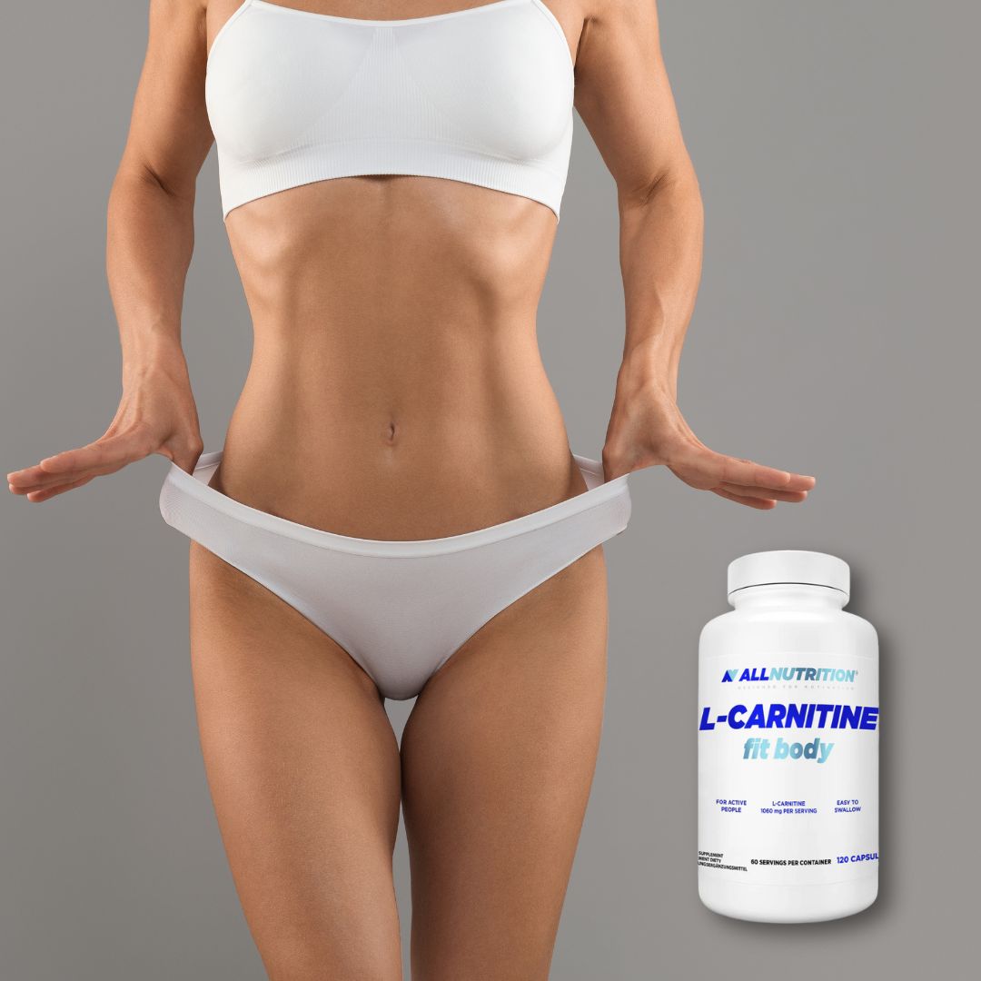Siluetă ideală cu L-Carnitina FIT BODY ALLNUTRITION. Energie pură, performanță maximă.