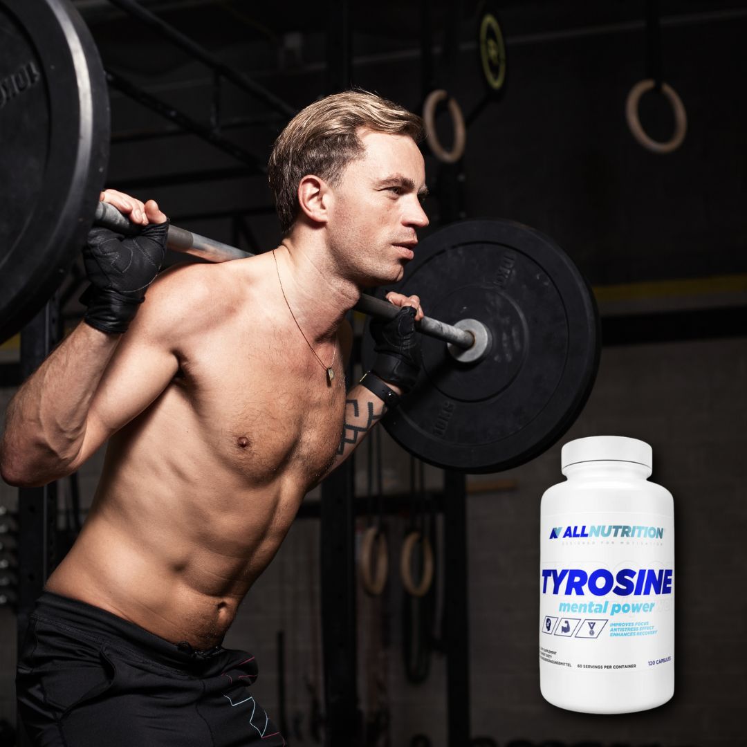 Claritate și performanță cu L-Tirozină și Taurină. Minte ascuțită, rezistență de neclintit. Cu ALLNUTRITION.