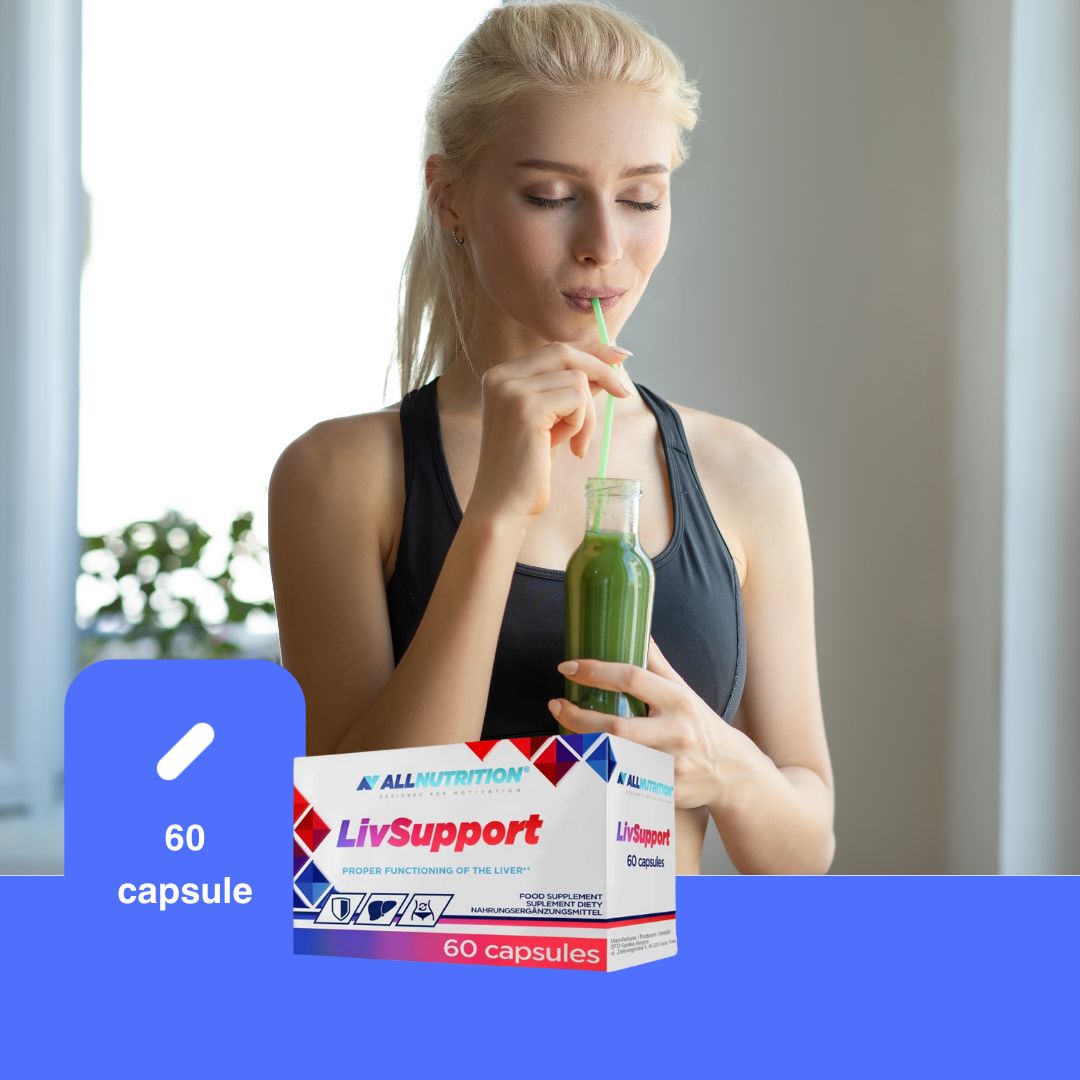 Vitalitate maximă cu LivSupport de la ALLNUTRITION. Investește în bunăstare.