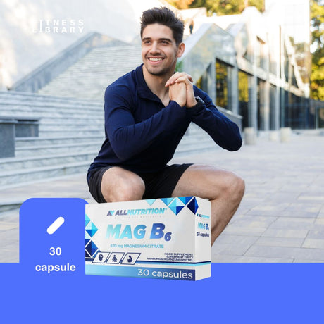 Magneziu cu B6 ALLNUTRITION: Energie și vitalitate sporită.