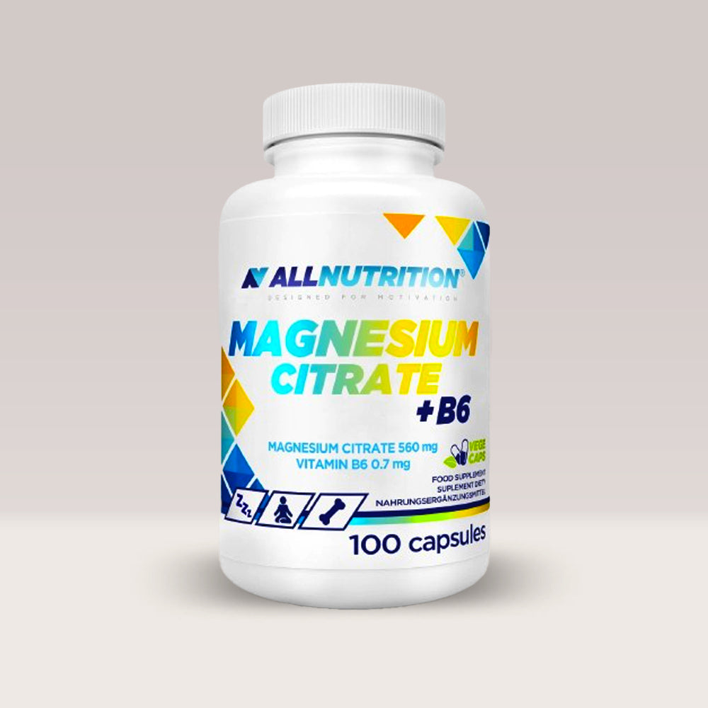 Energie și claritate cu Magneziu Citrat + B6 ALLNUTRITION. Echilibru corp-minte într-o lume agitată.