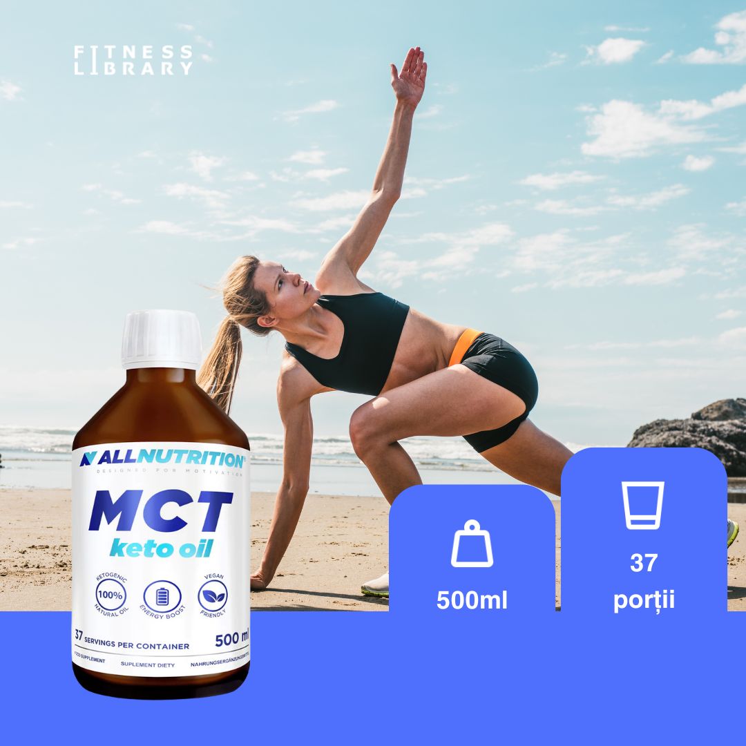 Energie pură și claritate mentală cu Keto Oil ALLNUTRITION. Atinge-ți potențialul maxim!