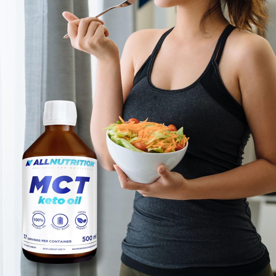 Energie pură și claritate mentală cu Keto Oil ALLNUTRITION. Vitalitate de neegalat pentru corp și minte.