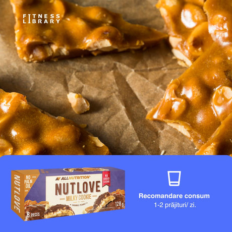 Fursecuri Nutlove: Răsfăț gourmet crocant, delicios și hrănitor. Echilibru perfect între plăcere și wellbeing.