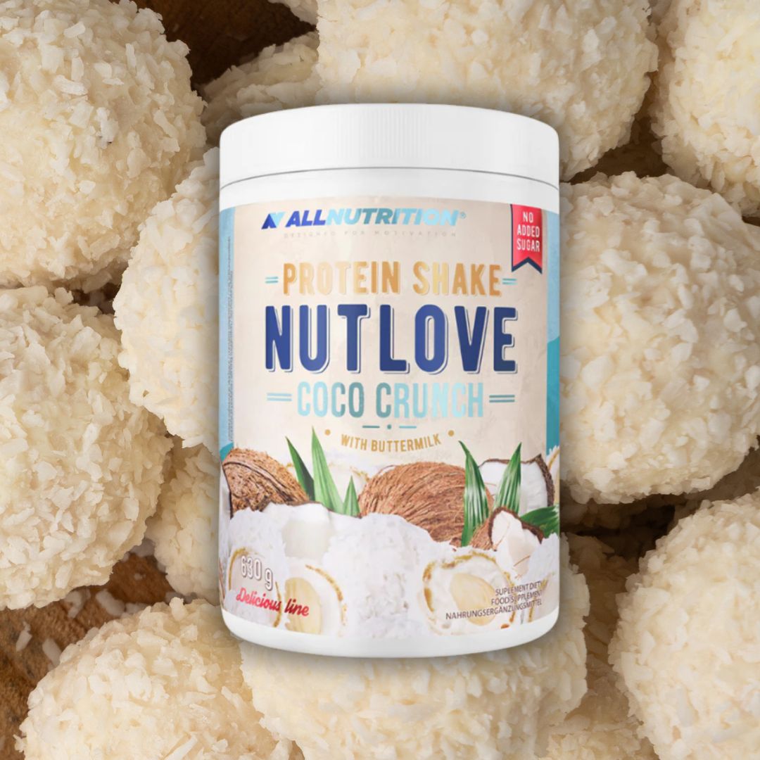 Siluetă sculptată și gust irezistibil? Alege Nutlove Coco Crunch - proteine pentru versiunea ta ideală.