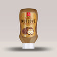 Imagine cu sosul NUTLOVE cu aromă de ciocolată și alune de pădure de la ALLNUTRITION, 280ml.