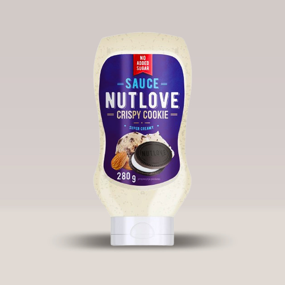 Imagine cu sosul NUTLOVE cu aromă de oreo de la ALLNUTRITION, 280ml.