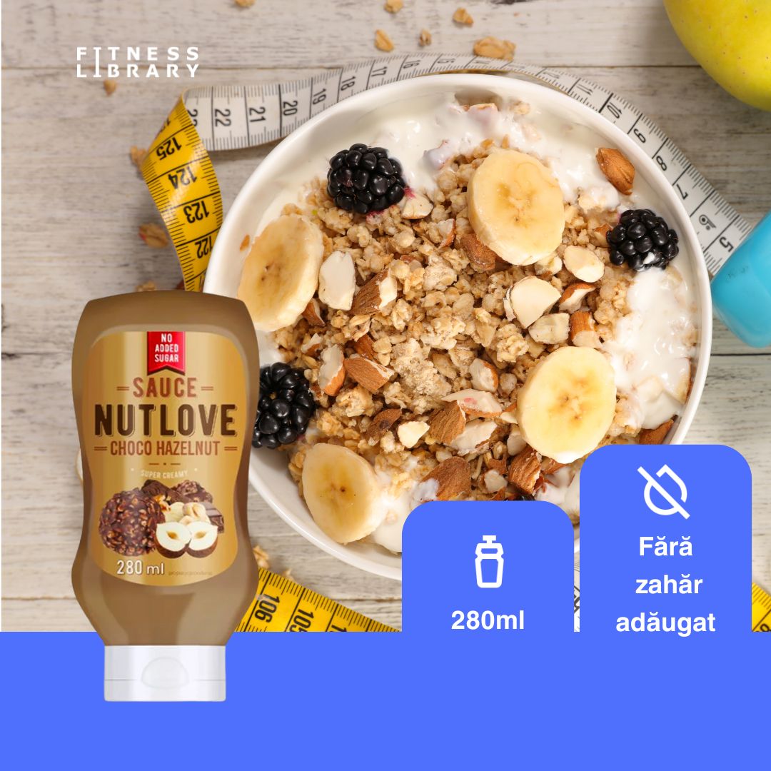 Răsfăț cremos, gust divin, siluetă intactă. Savurează NUTLOVE.