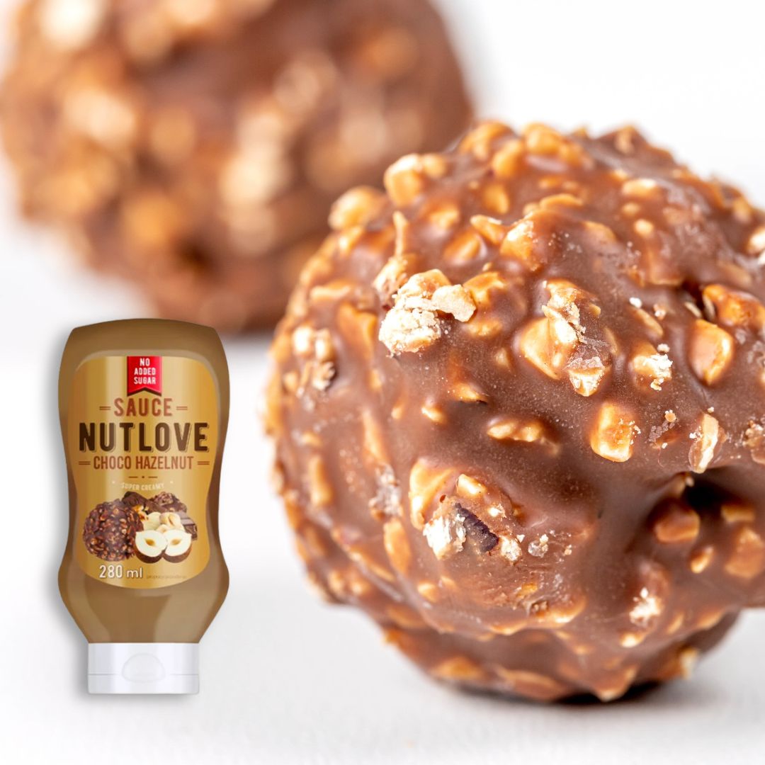 Deserturi sănătoase și delicioase cu sosul NutLove, cremos și cu impact glicemic redus.