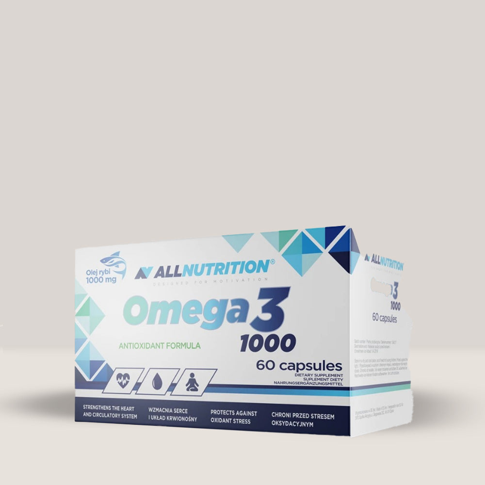 Omega 3 ALLNUTRITION: Minte clară, inimă puternică, viziune limpede.