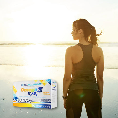 Oase puternice, imunitate de fier cu Omega 3, K2, D3 de la ALLNUTRITION.