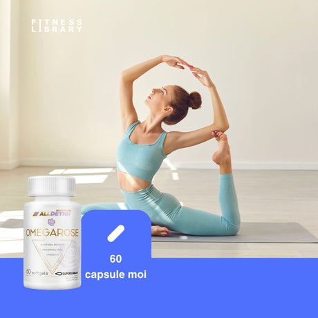 Omega-3 krill pur. Vitalitate de neegalat cu Omegarose ALLDEYNN. Hrană pentru minte și corp.