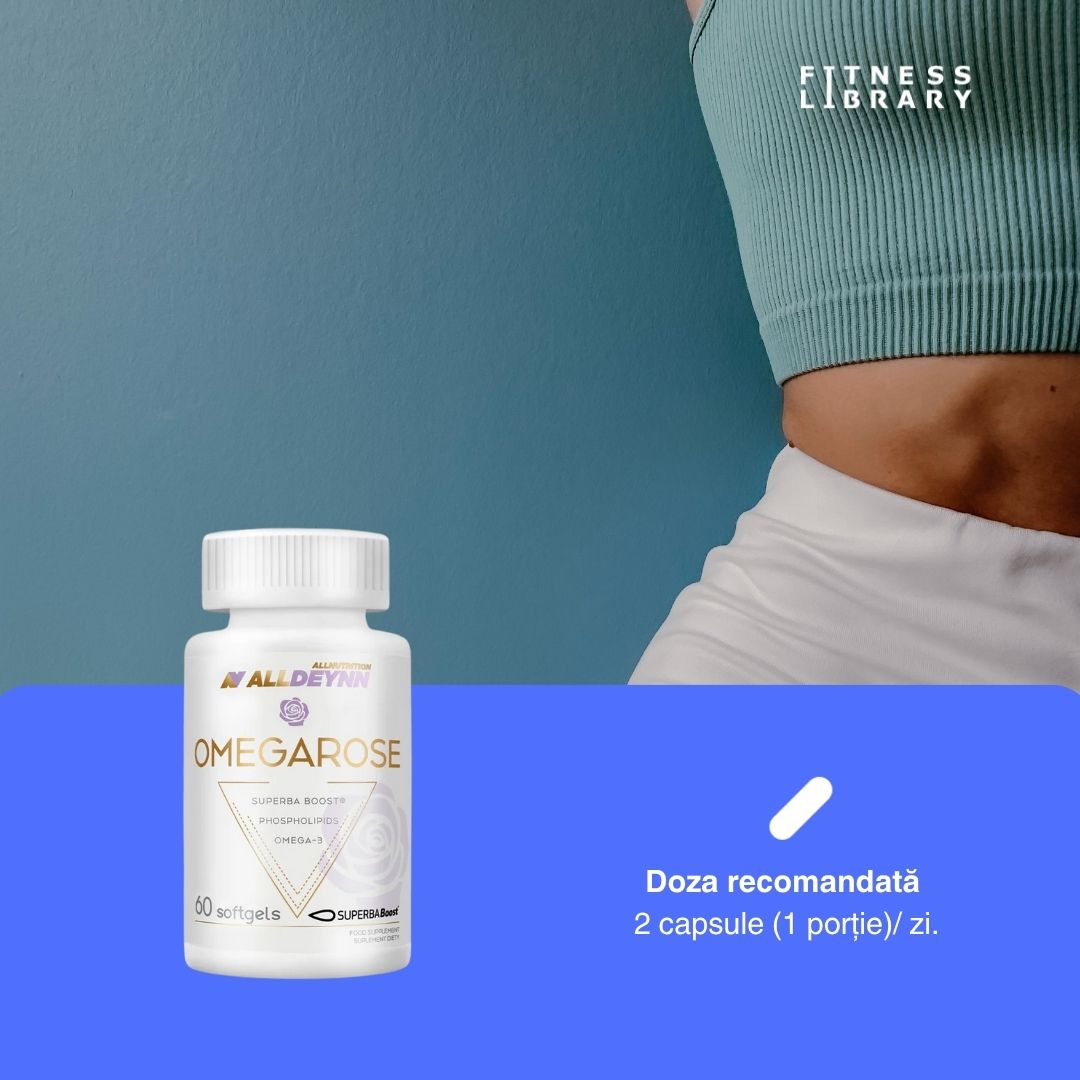 Omegarose: Minte limpede, inimă puternică, vitalitate radiantă. ALLDEYNN.