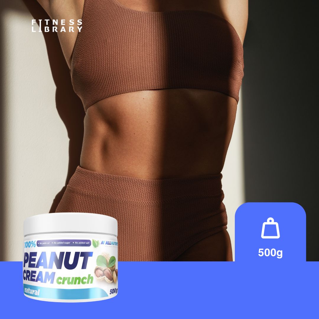 Performanță optimă cu crema de arahide ALLNUTRITION. Energie pură, gust autentic.
