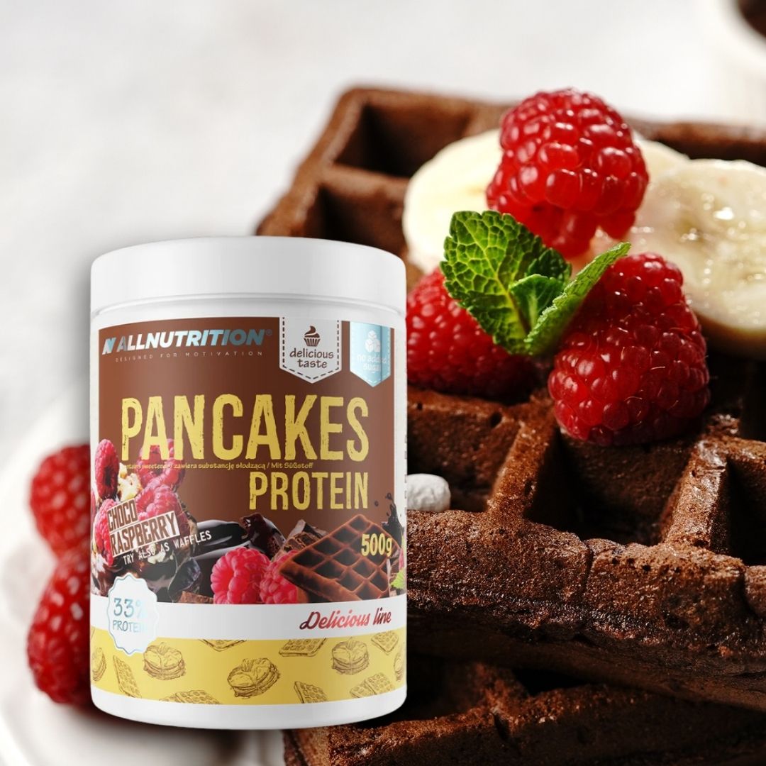 Clătite proteice ALLNUTRITION: Energie și mușchi hrăniți pentru o zi plină de vitalitate.