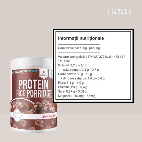 Terci proteic ALLNUTRITION: Recuperare rapidă și energie pentru corp și minte.