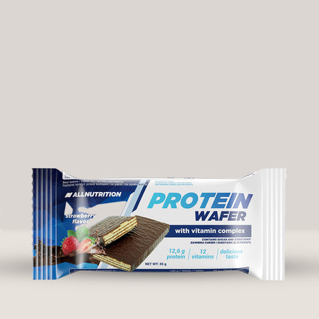 Napolitana proteică ALLNUTRITION: Răsfăț delicios cu căpșuni, vitamine esențiale, pentru corp și suflet.