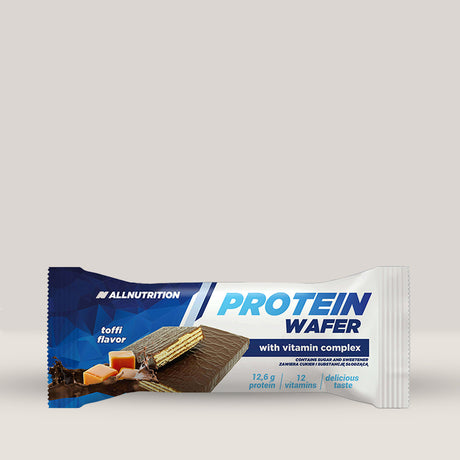 Napolitană proteică ALLNUTRITION cu aroma de toffee, 35g.