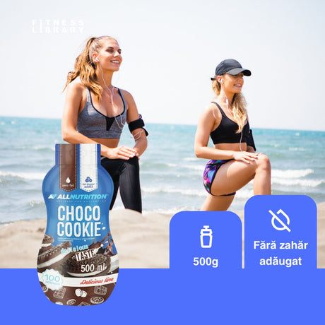 Sos Sweet Sauce: Aroma decadentă de ciocolată și biscuiți, fără remușcări.  Răsfăț și echilibru pentru o siluetă perfectă.